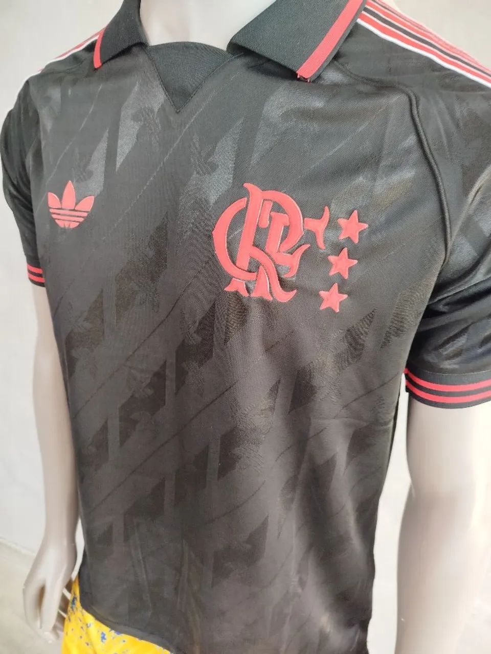 Camisa Flamengo preta lifestyle  - Foto 3