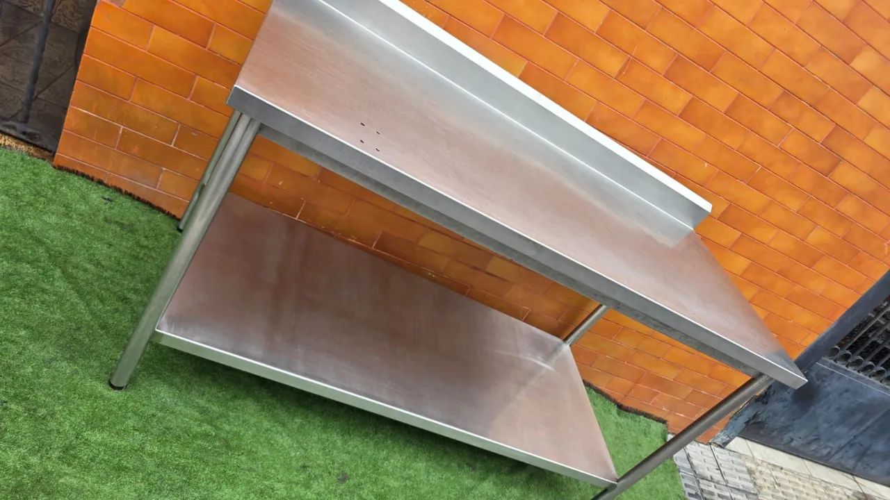 Mesa industrial inox 304 Macom - Foto 3