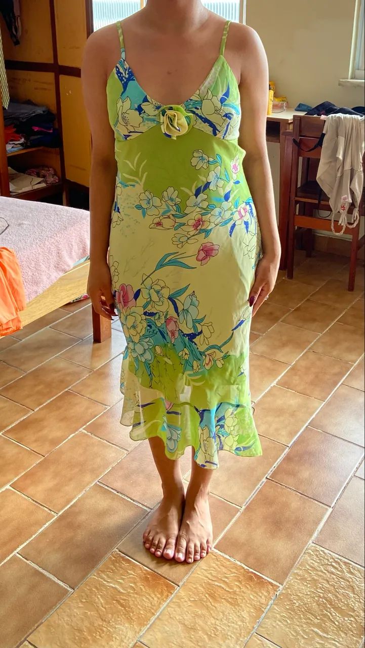 Vestido cropped estampado - Foto 2