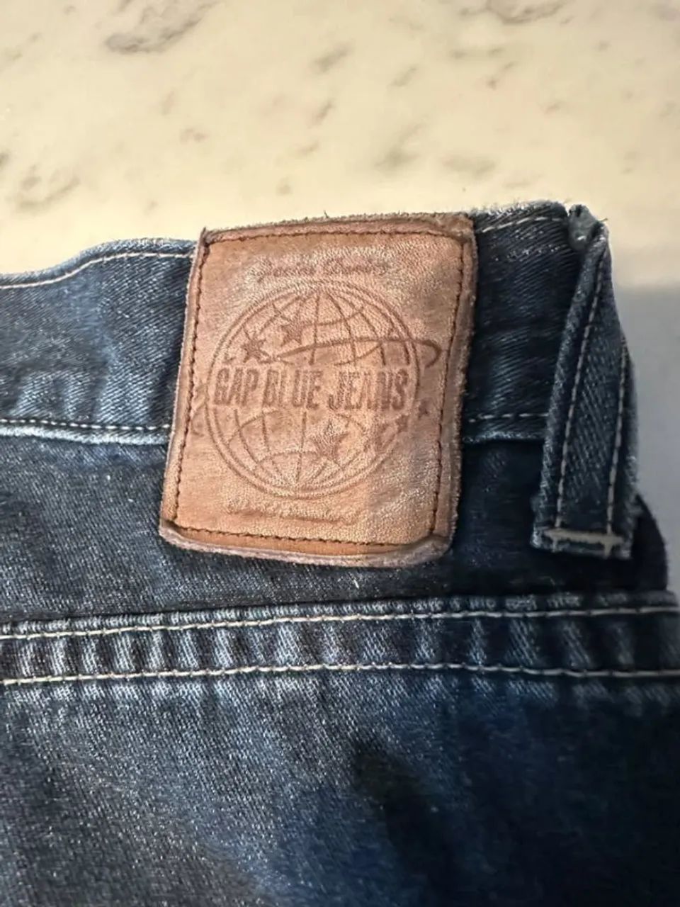 Calça GAP Blue Jeans escura - Foto 2
