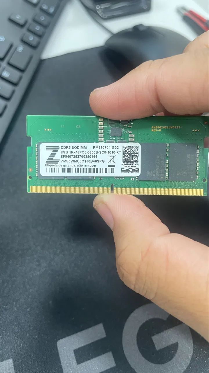 Memória RAM DDR5 5600 8GB  - Foto 2