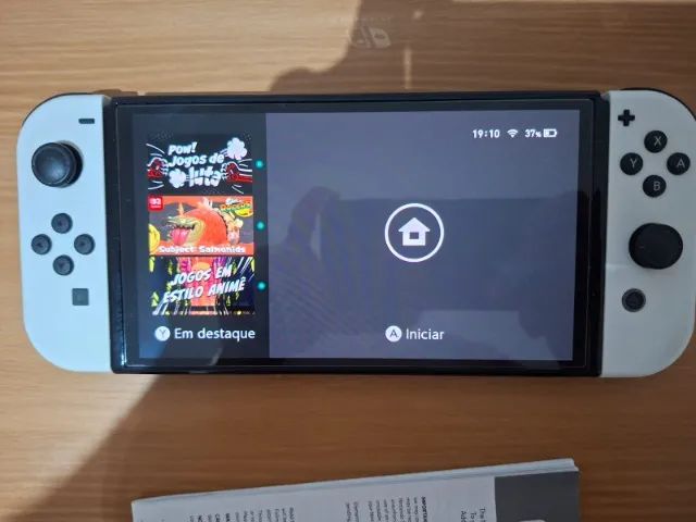 Nintendo Switch OLED Completo + Case do Mario - Foto 2