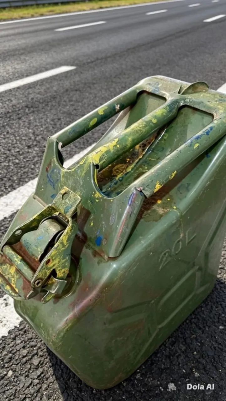 Galão metal para Gasolina  - Foto 4