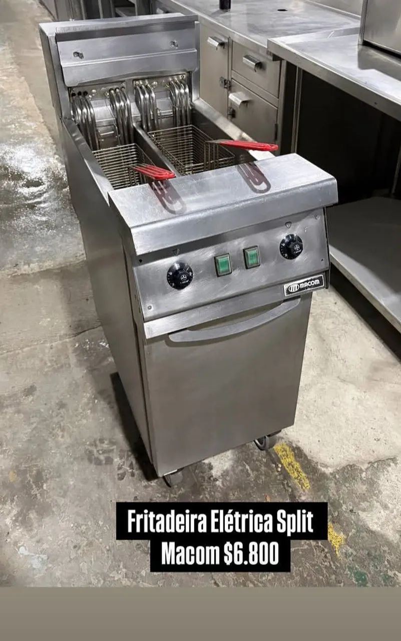 Fritadeira elétrica split 