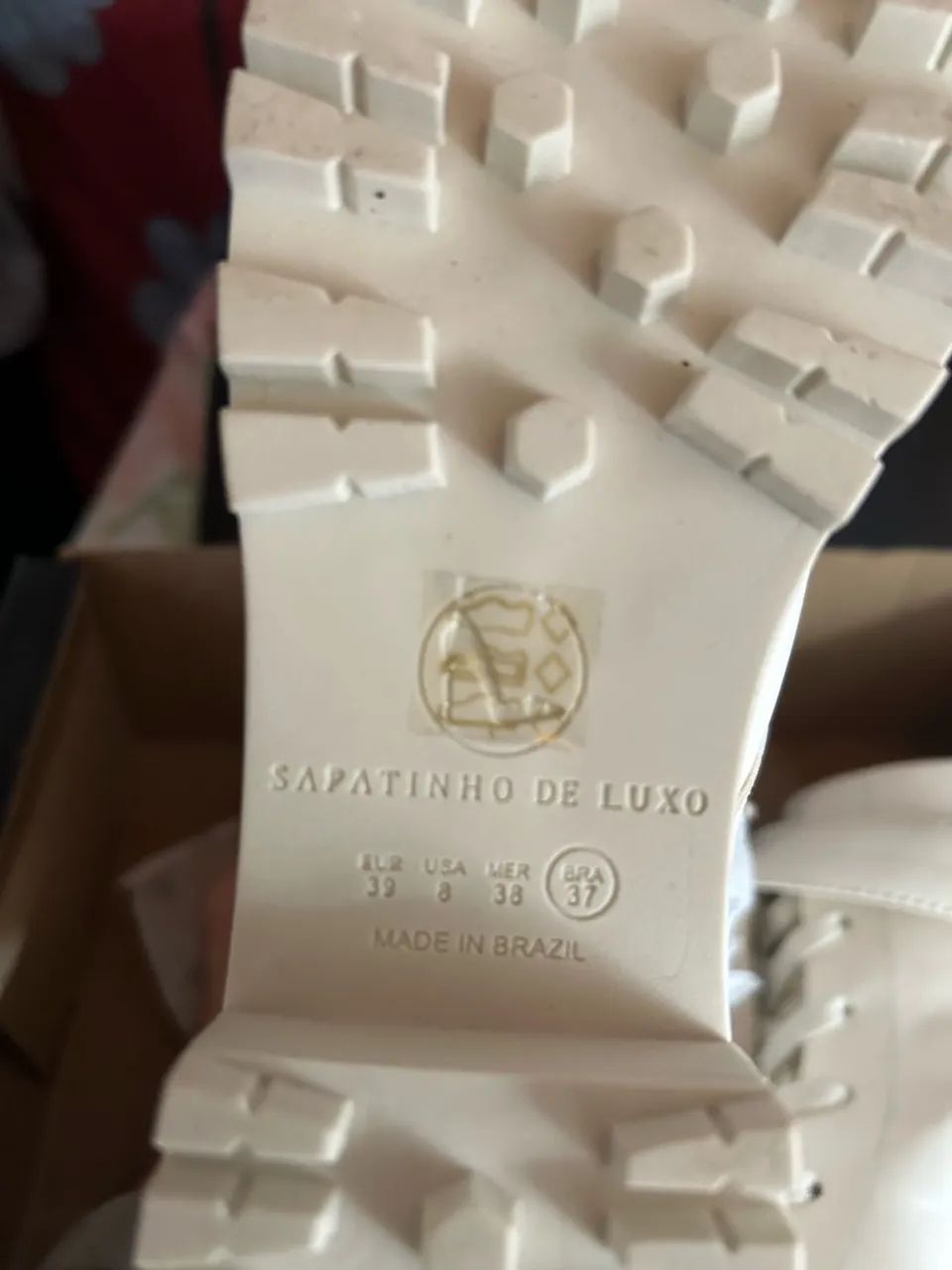 Sapatinho de luxo 