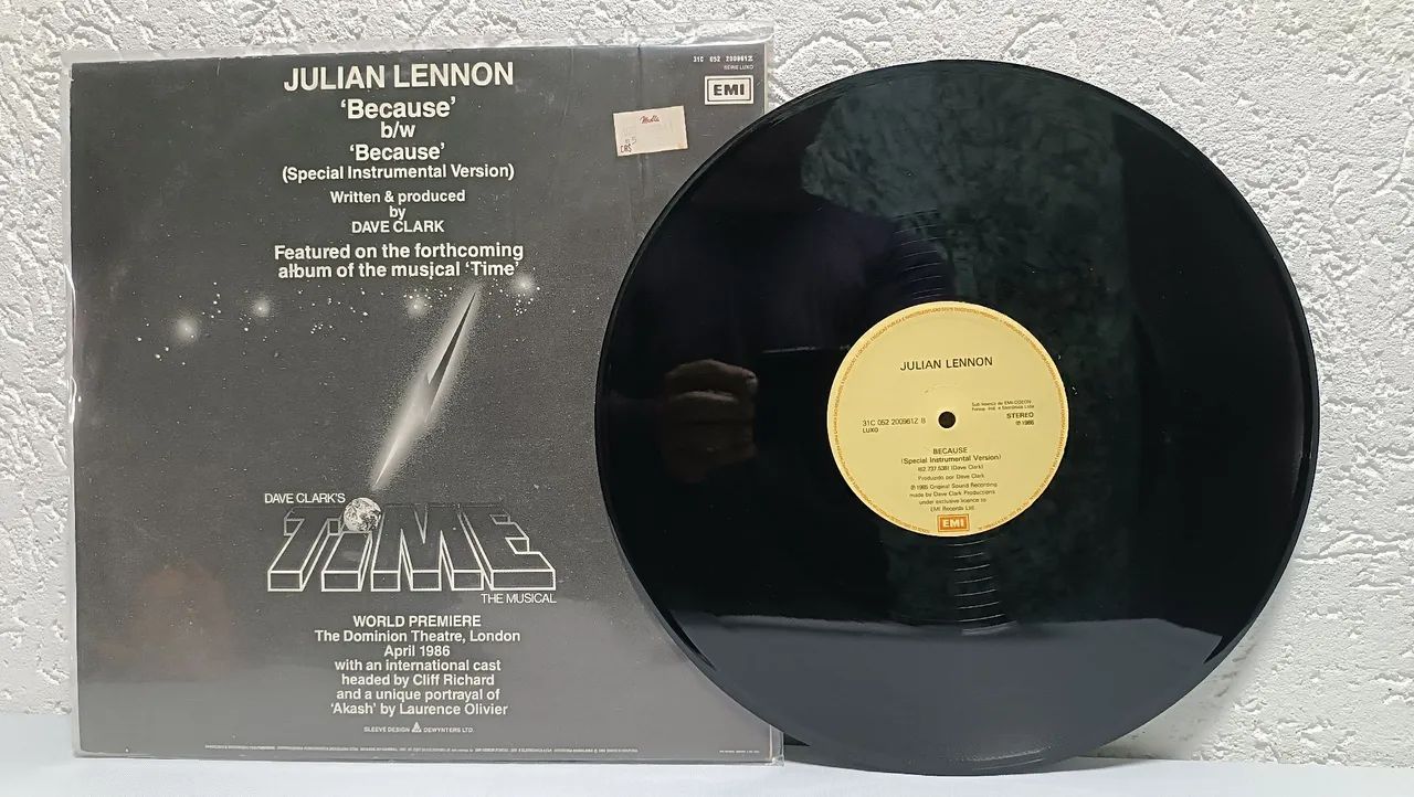 Julian Lennon Valotte e single Because  - Foto 4