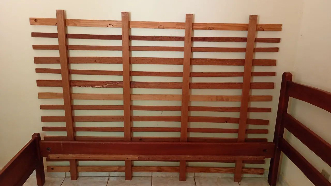 Cama madeira pura - Foto 3