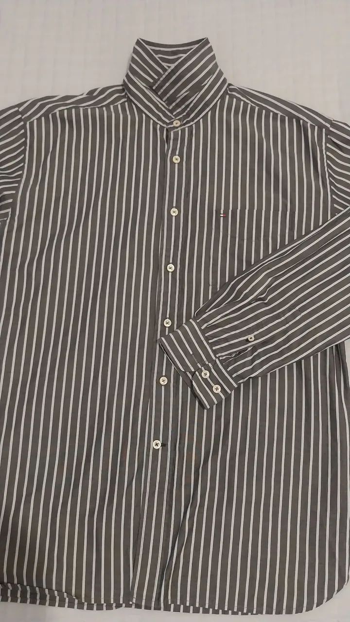 Camisa masculina Tommy Hilfiger G - Foto 3