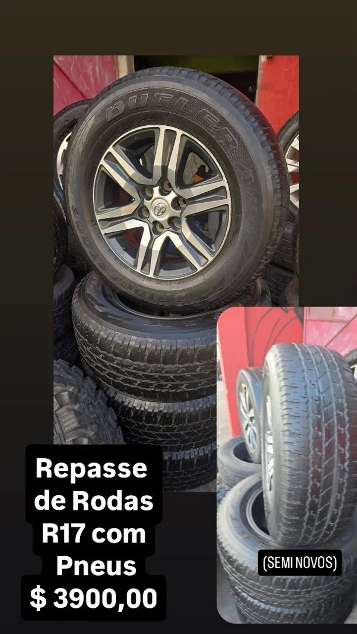 REPASSE DE RODAS  COM PNEUS - Foto 4