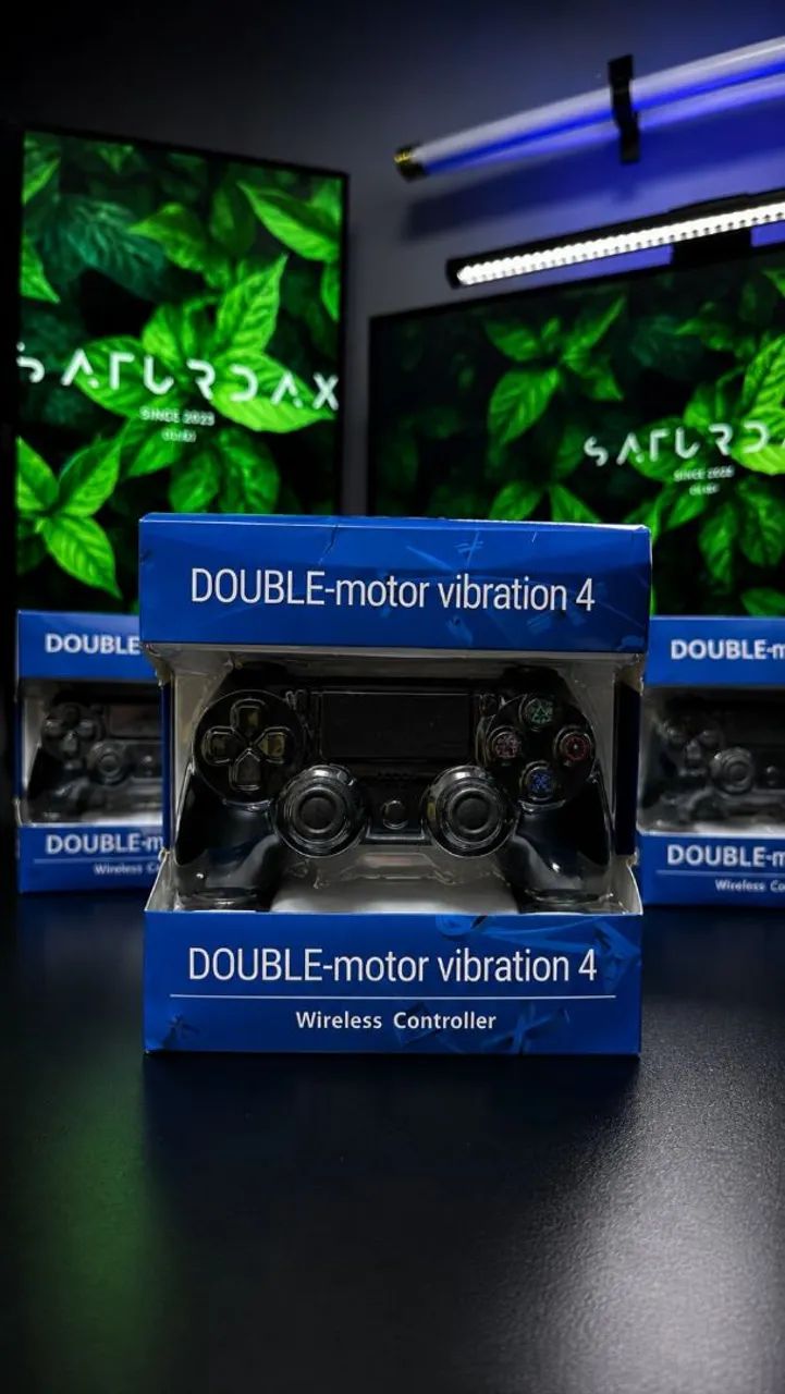 Controle PS4 Novo - compatível com PC e Android - Excelente precisão - Foto 2