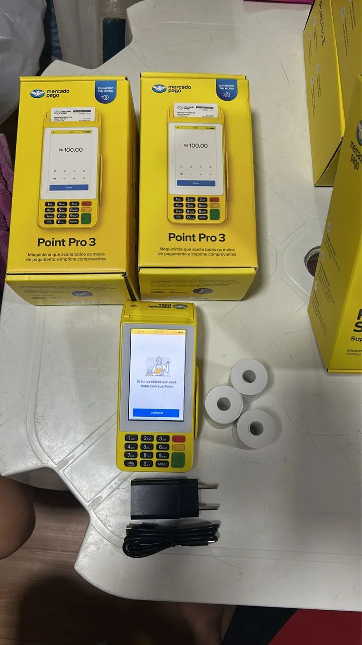 Máquina de cartão Point pro 3 - Foto 2