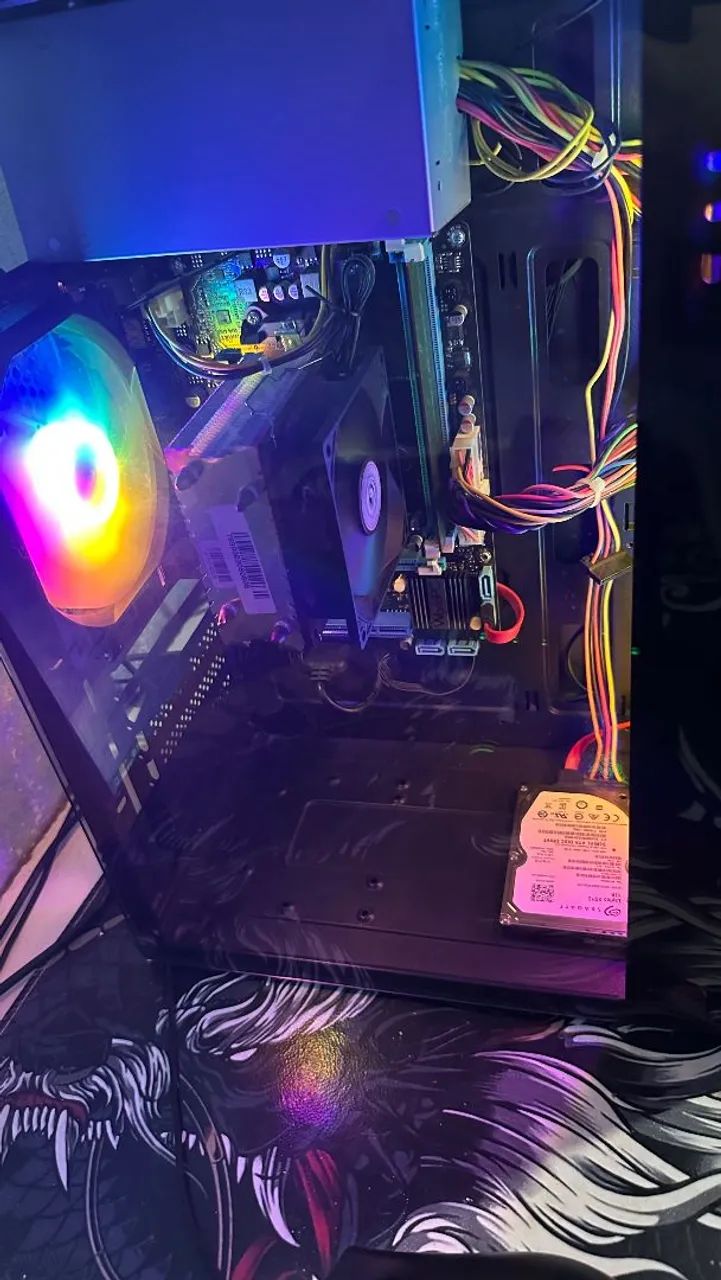 PC GAMER COMPLETO RGB COM TUDO - Foto 4