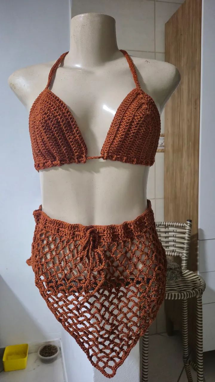 Conjunto em crochê  - Foto 3