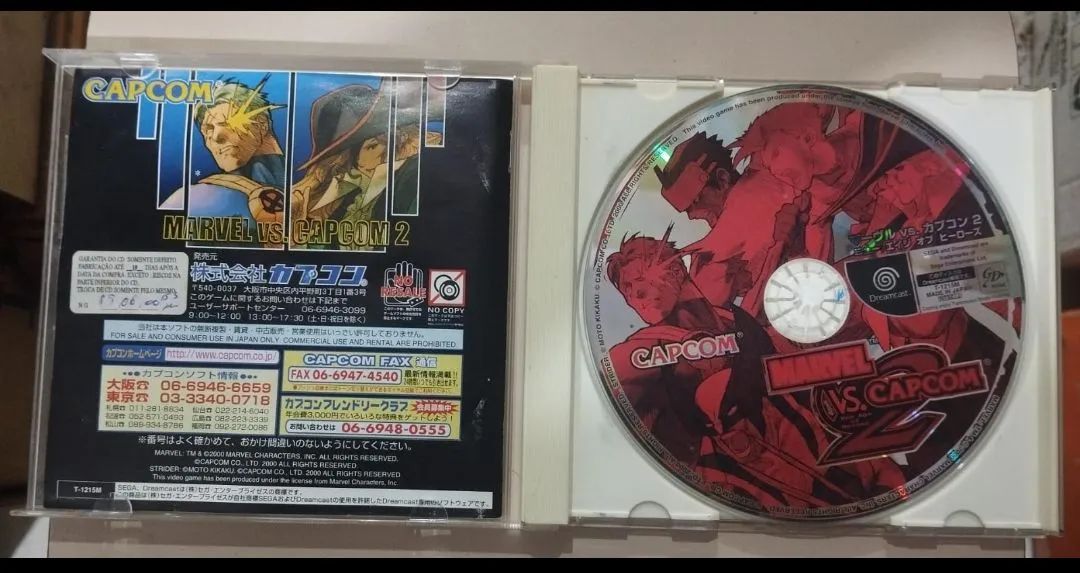 Marvel vs Capcom 2 Japonês Original Dreamcast - Foto 3