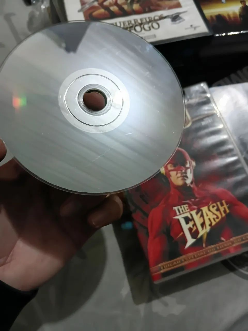 Dvd  the flash o filme (antigo) - Foto 4