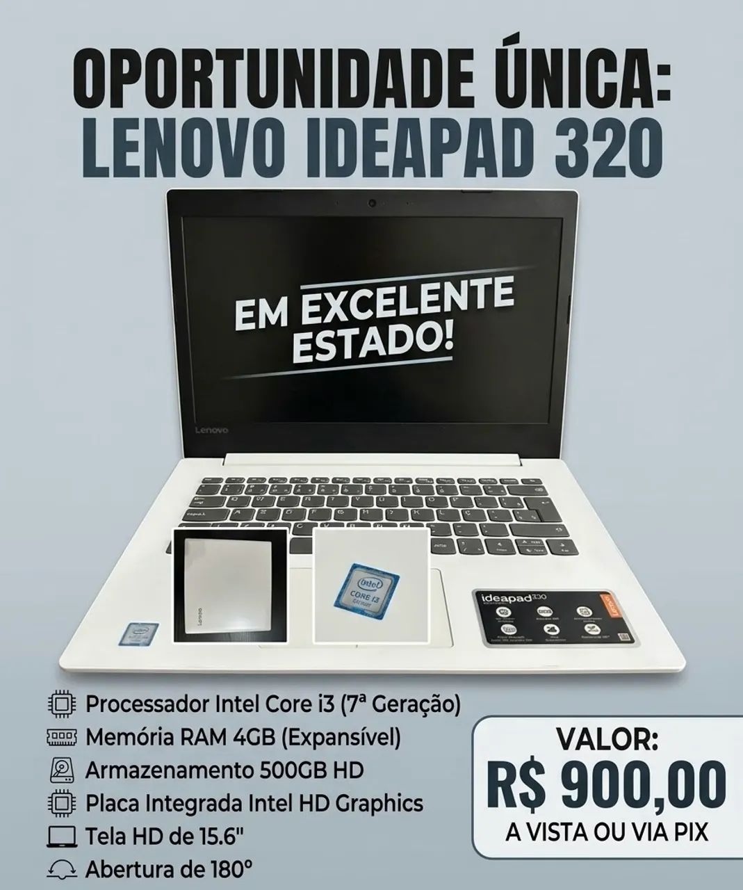Notebook IDEAPAD 320