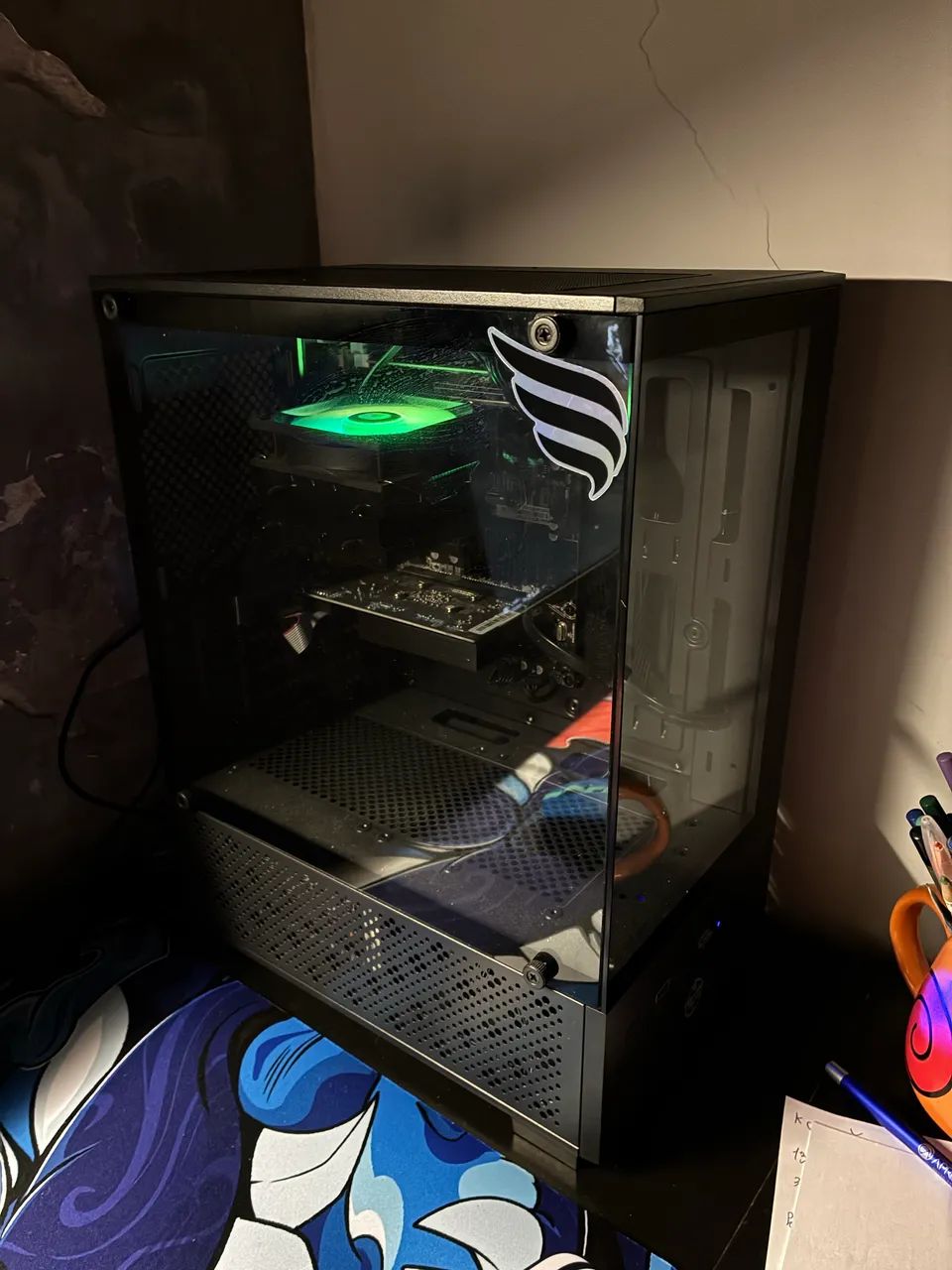 Pc de entrada/trabalho