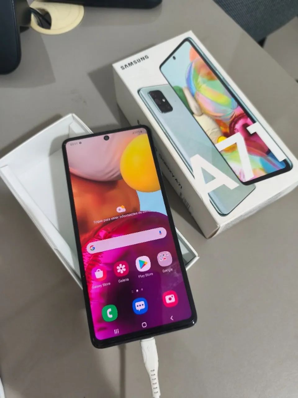 CELULAR SANSUNG A71 - 126g - Foto 2