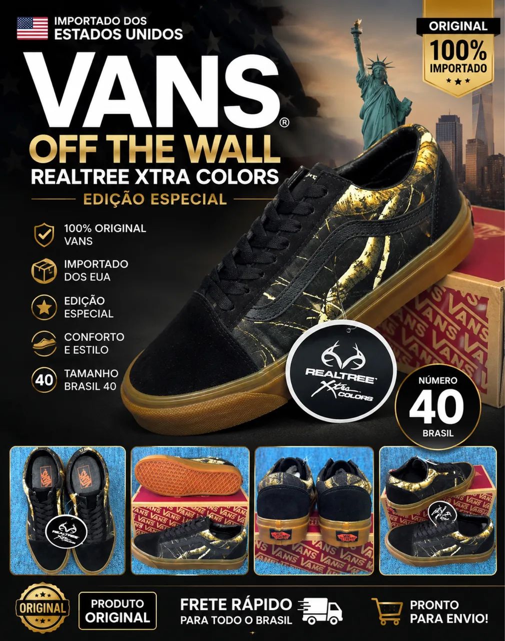 Vans 40 colab gringo 