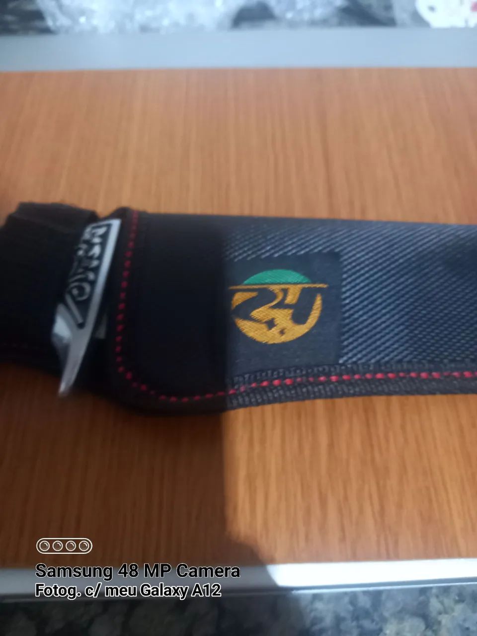 Peixeira Bowie Premium Aço Inox Cabo Trabalhado Luxo + Bainha - Foto 3