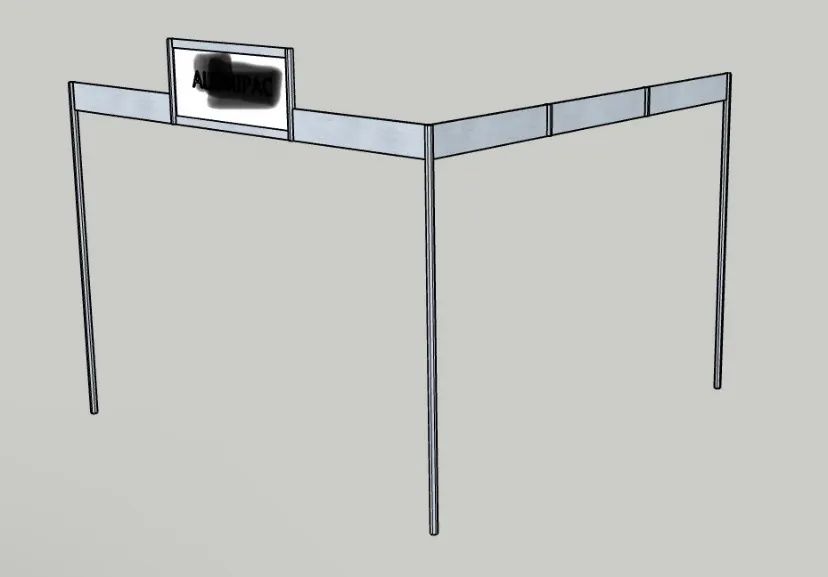 STAND partes para montagem