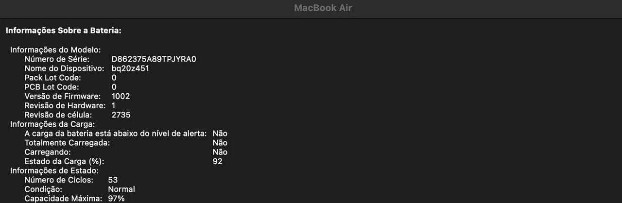 Macbook Air Apple M1 13 Polegadas 8gb 256gb - Bateria 97% - Foto 4