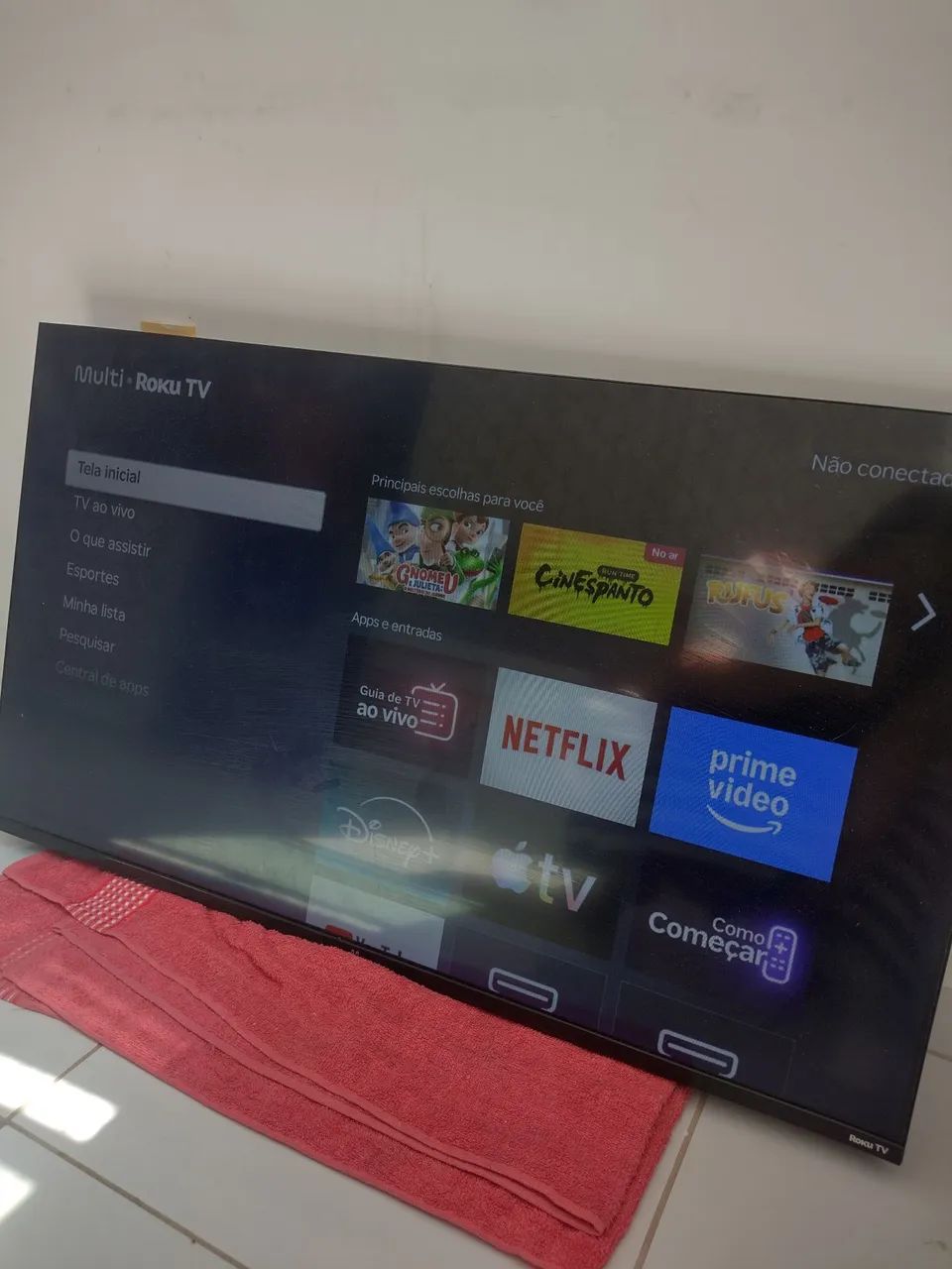 vendo televisão TLC Roku, 43 polegadas - Foto 2