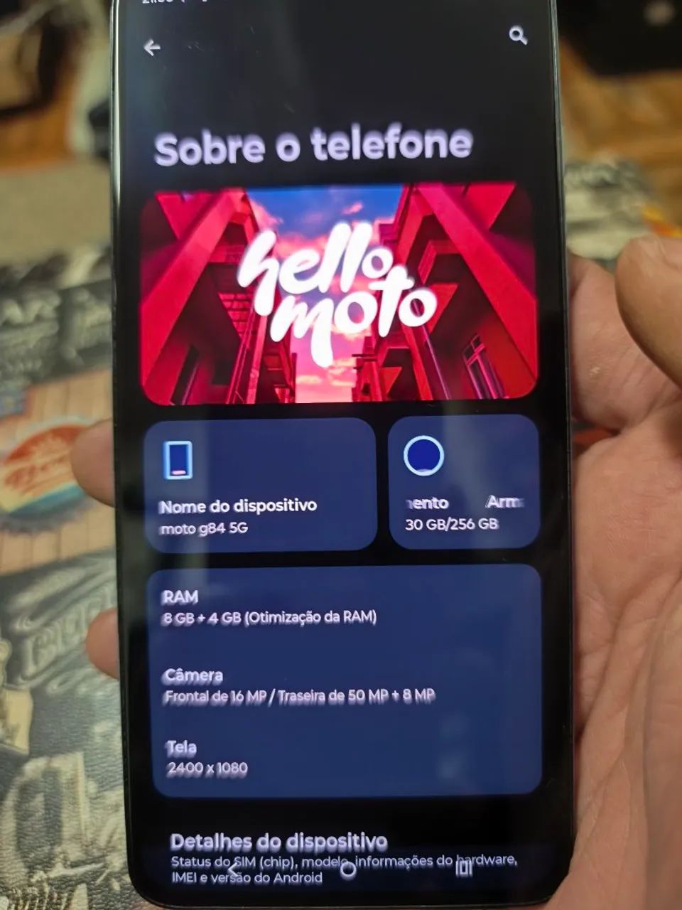 Moto g84 256 gigas 5g - Foto 3