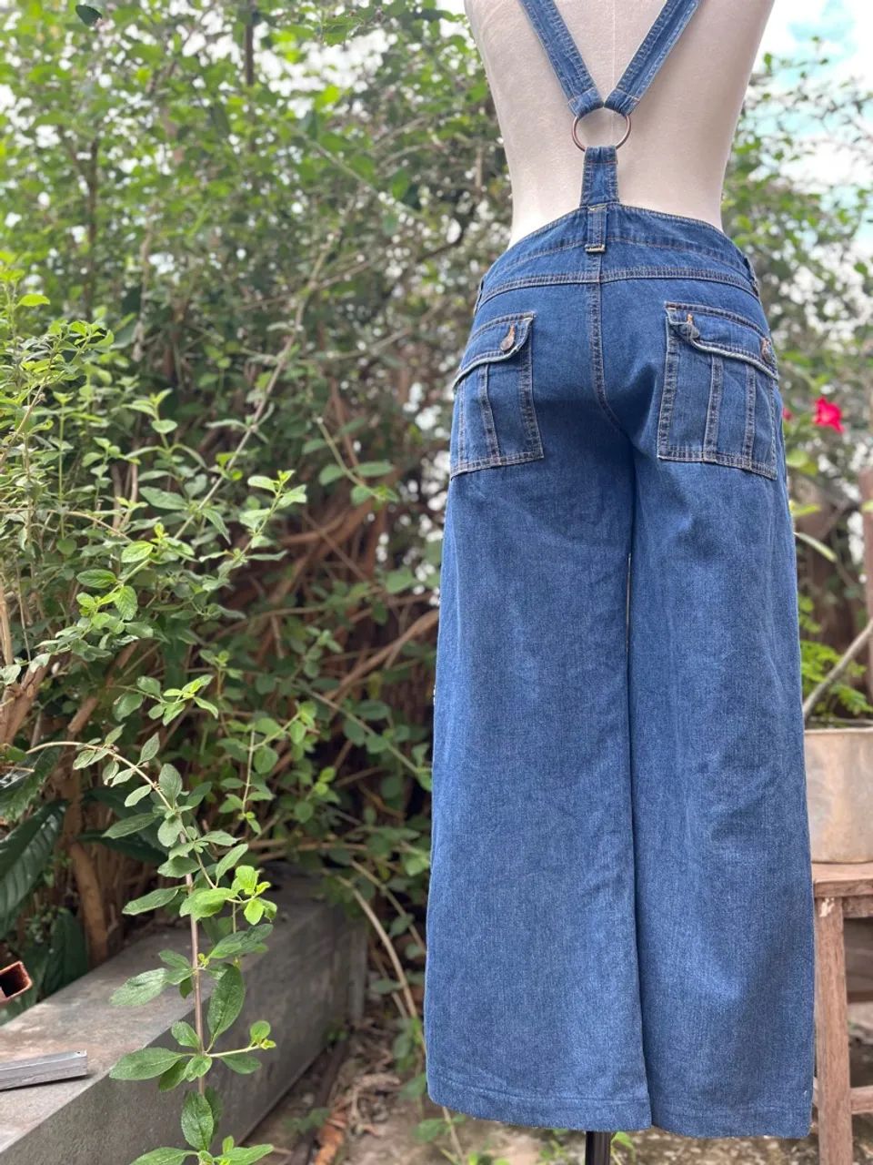 Macacão jeans vintage - Foto 4