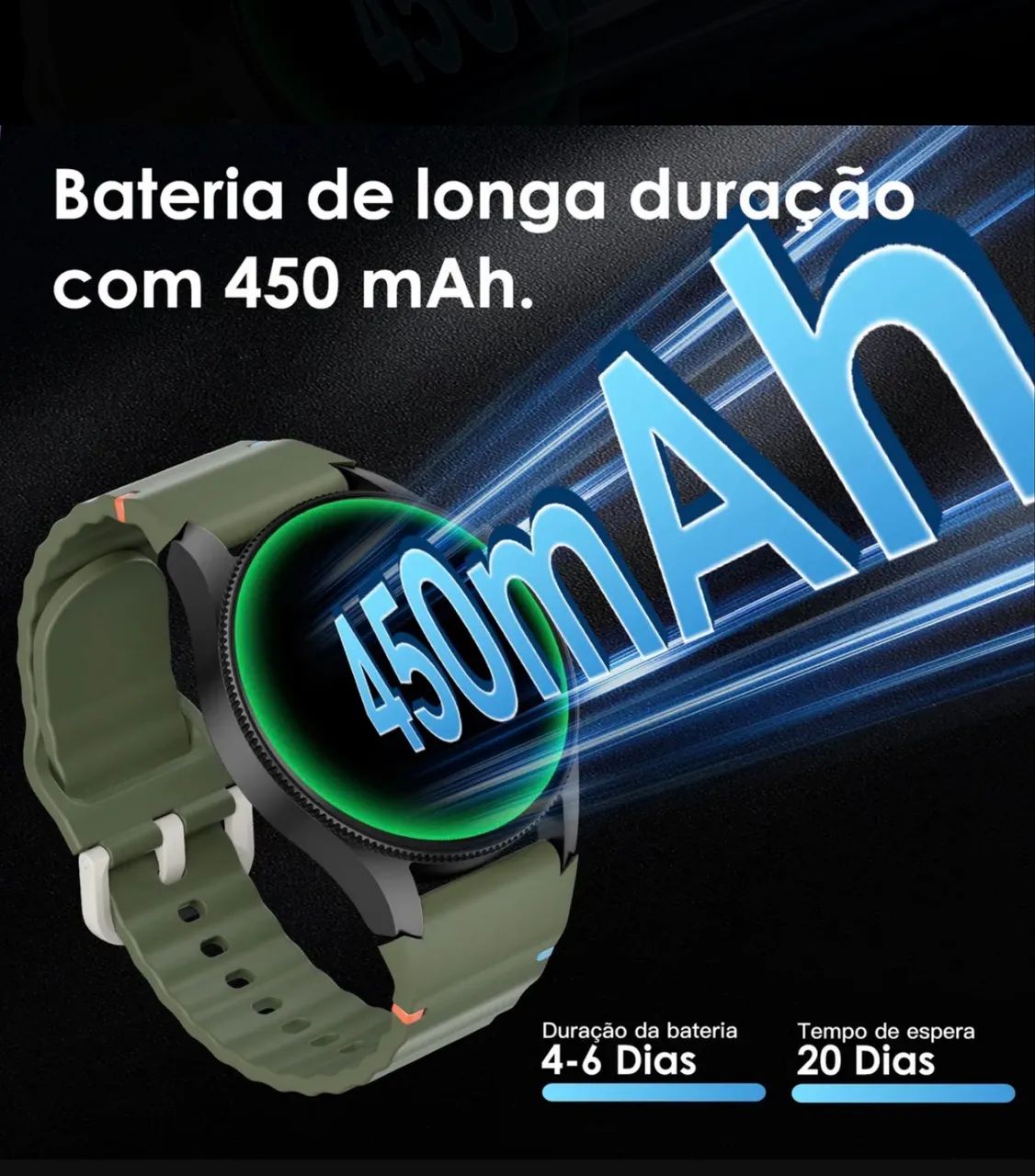 Relógio aurafit trek2 g12 gps - Foto 3