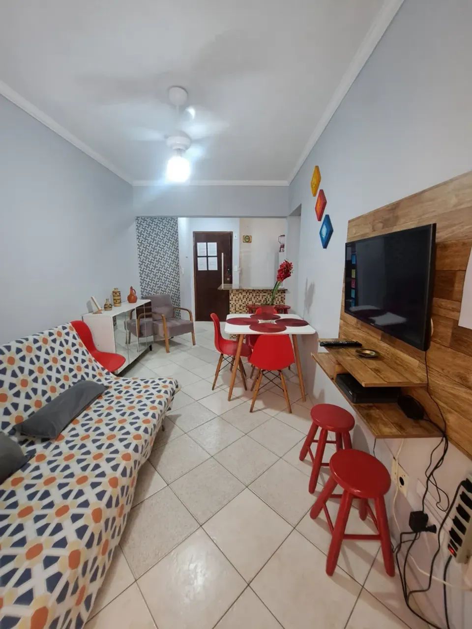 Aluguel de temporada apto 1 dorm frente mar em Maracanã Praia Grande -diárias a partir de - Foto 11