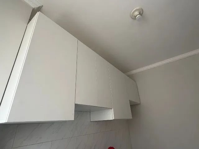 Armários de cozinha planejado em MDF branco  - Foto 3