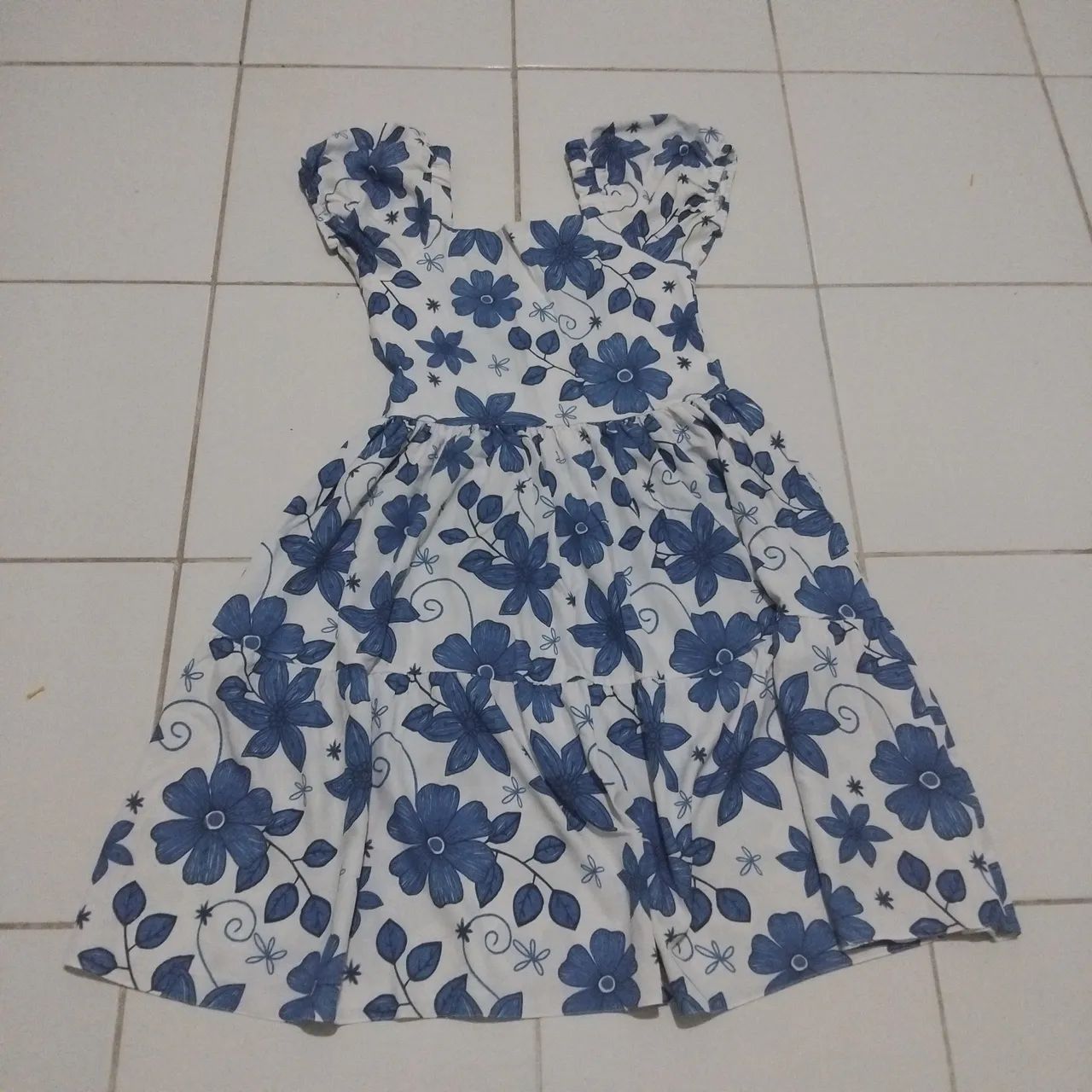 Vestido floral juvenil
