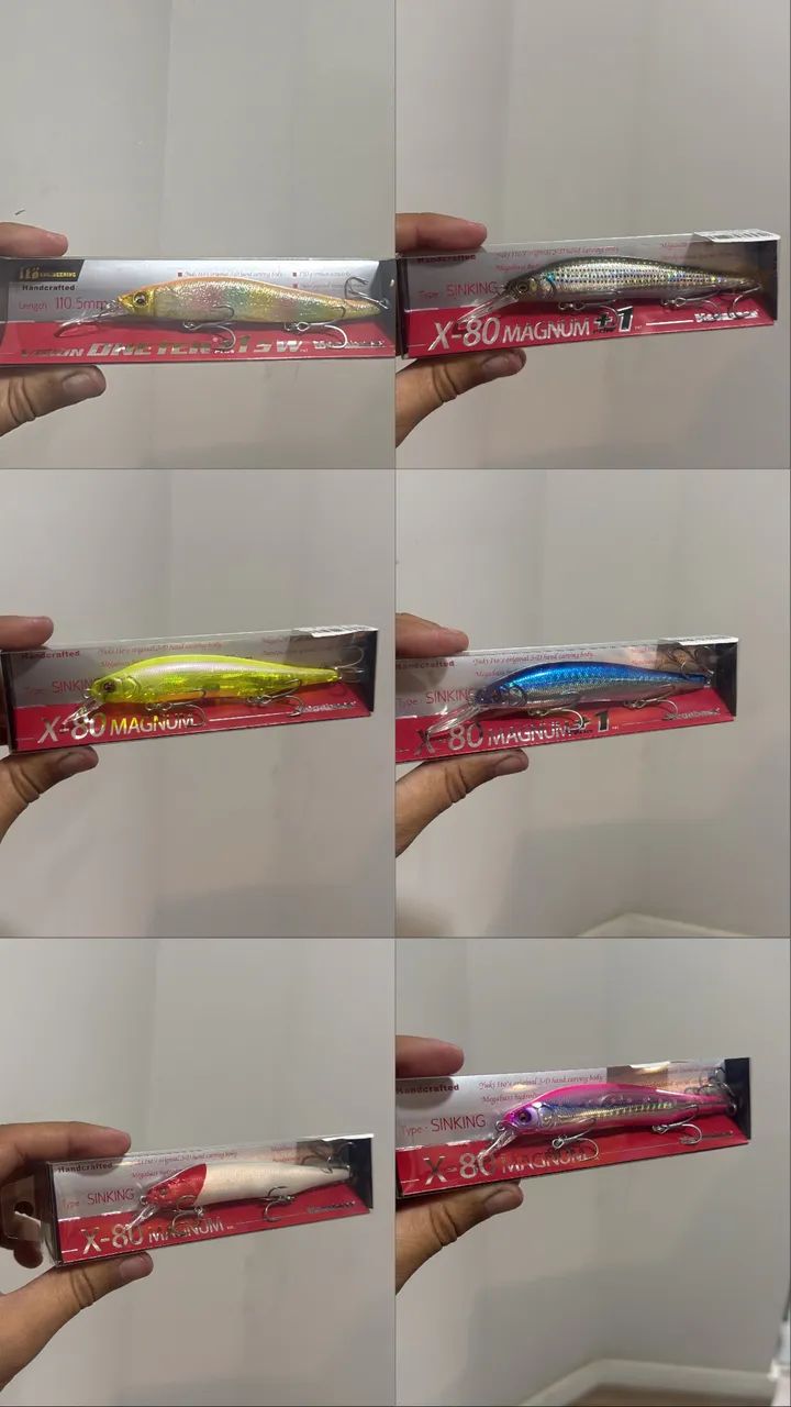 ISCA ARTIFICIAL MEGABASS X80 - Foto 3