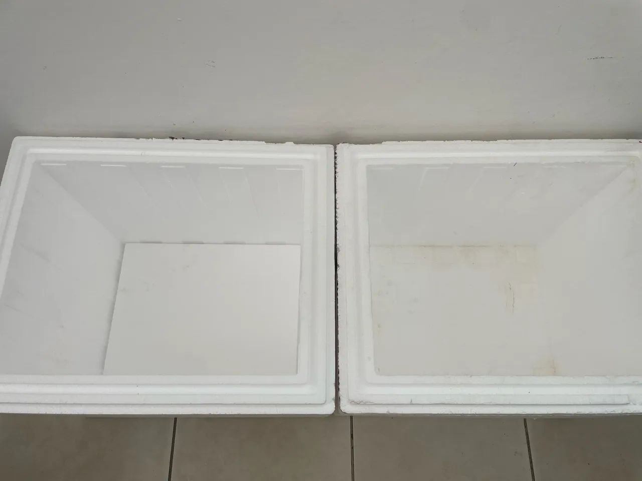 Caixa de isopor de 90 litros - 2 unidades  - Foto 3