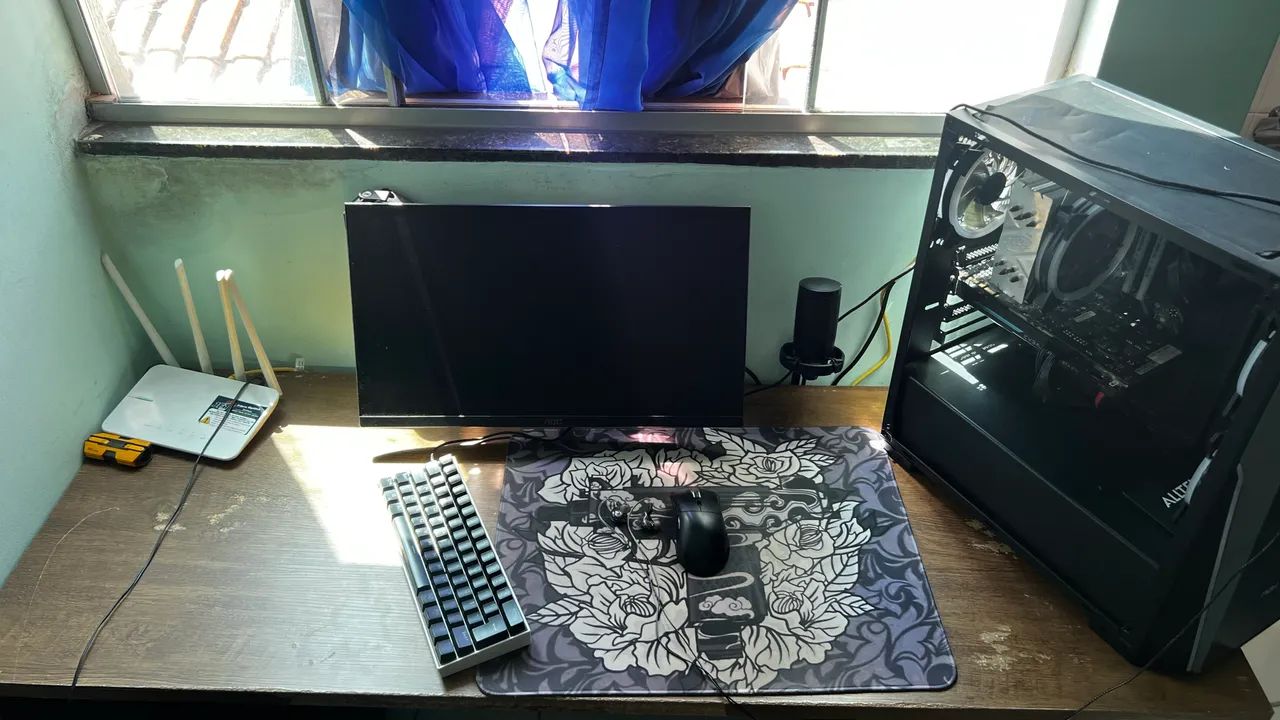 Setup Gamer Completo/Troco em Caixa Residencial  - Foto 4