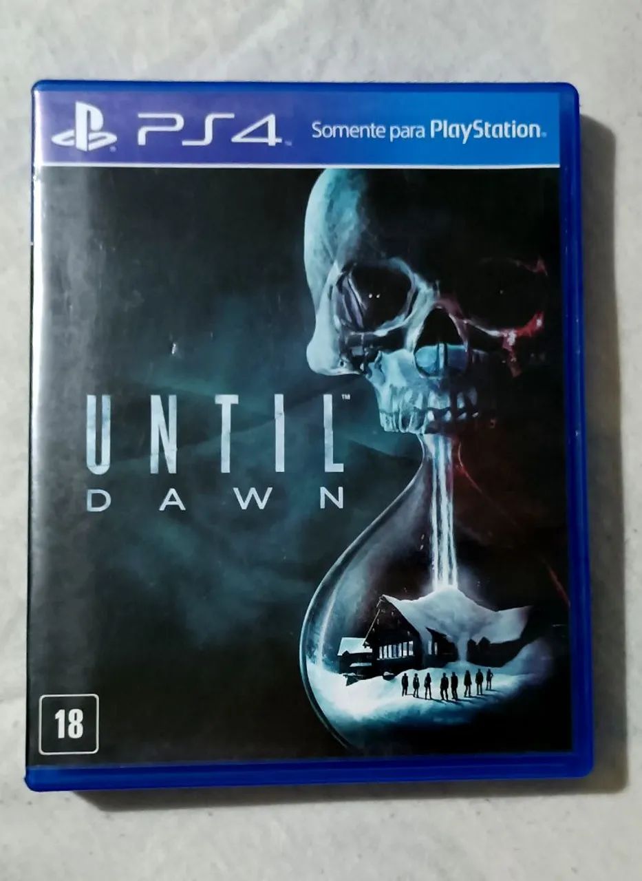 Until Dawn de Playstation 4 em ótimo estado 