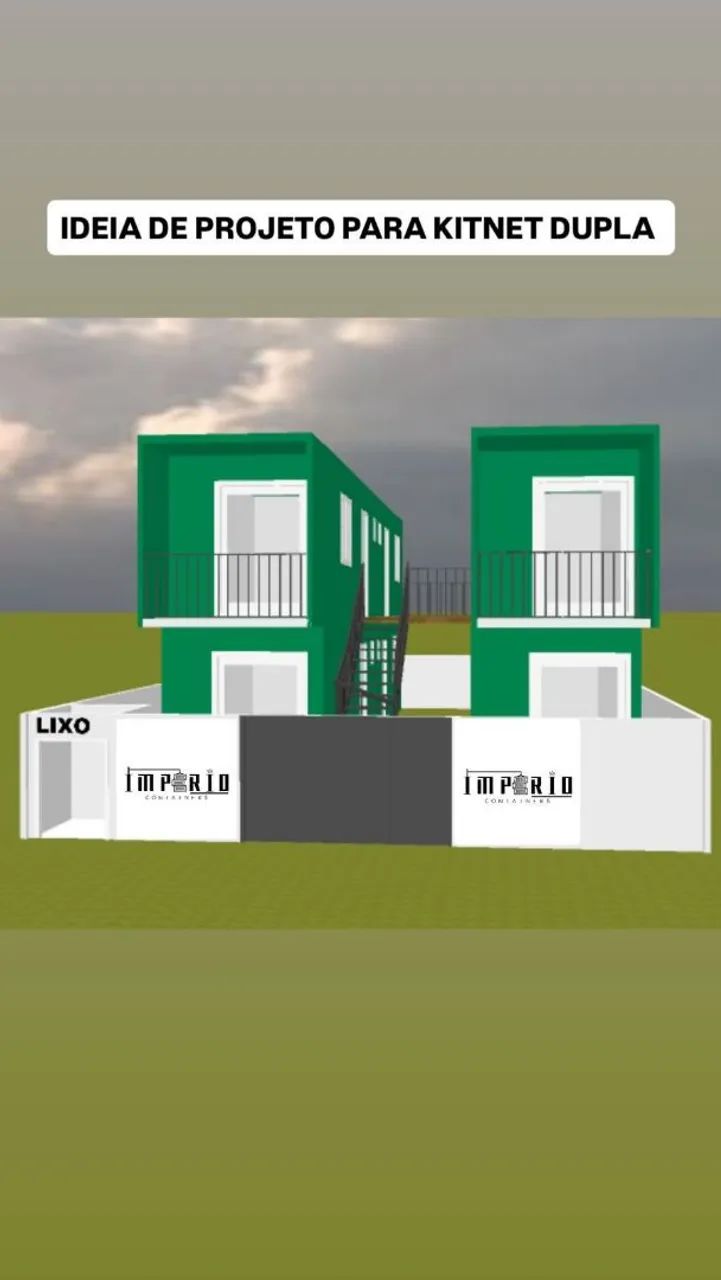 VENDO CONTAINER MARÍTIMO BRUTO - A PRONTA ENTREGA PAGAMENTO NA HORA - Foto 2