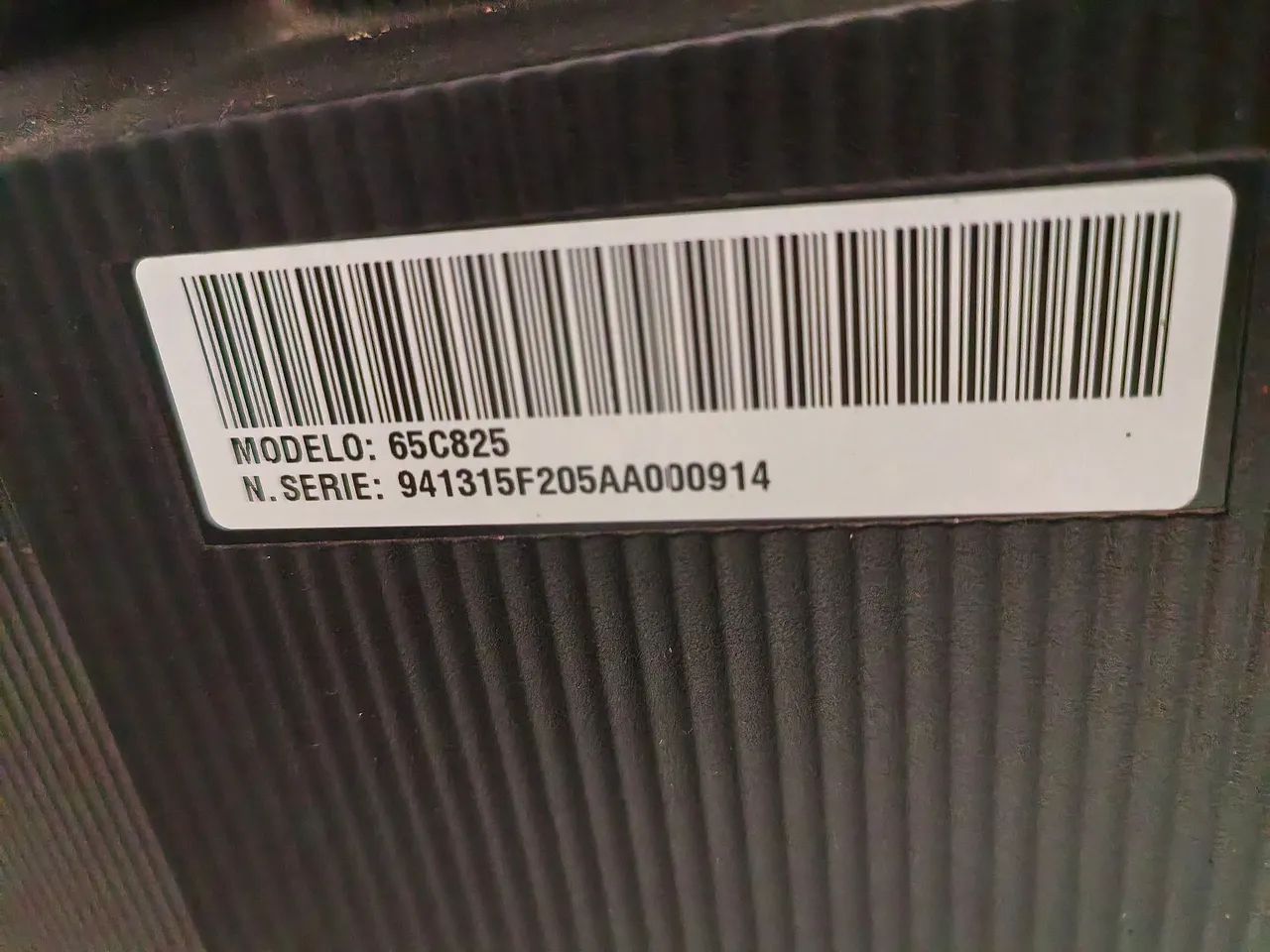 Tv tcl 65c825 com defeito  - Foto 3