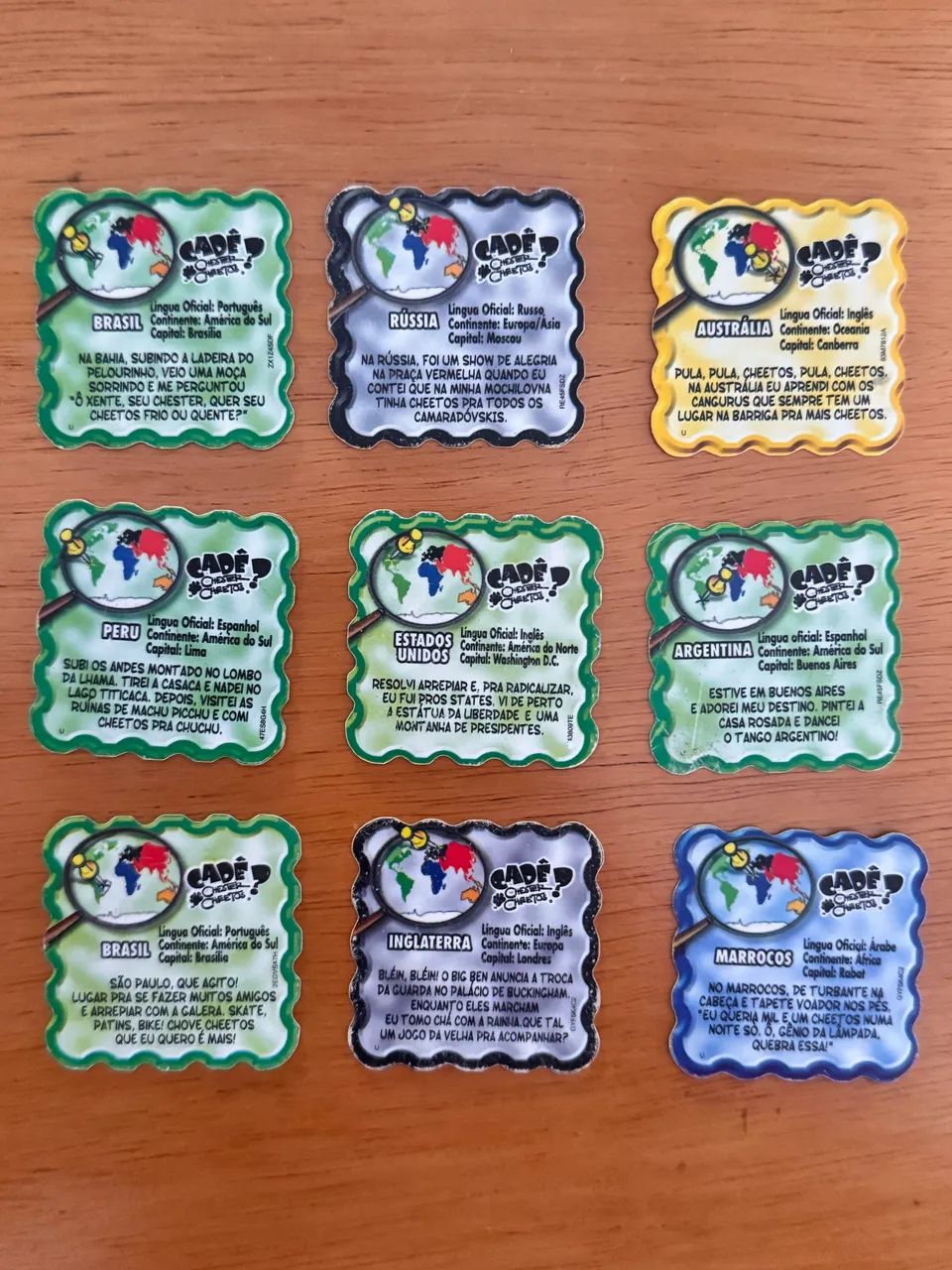 Tazos Cadê Chester Cheetos - 15 unidades - Foto 4