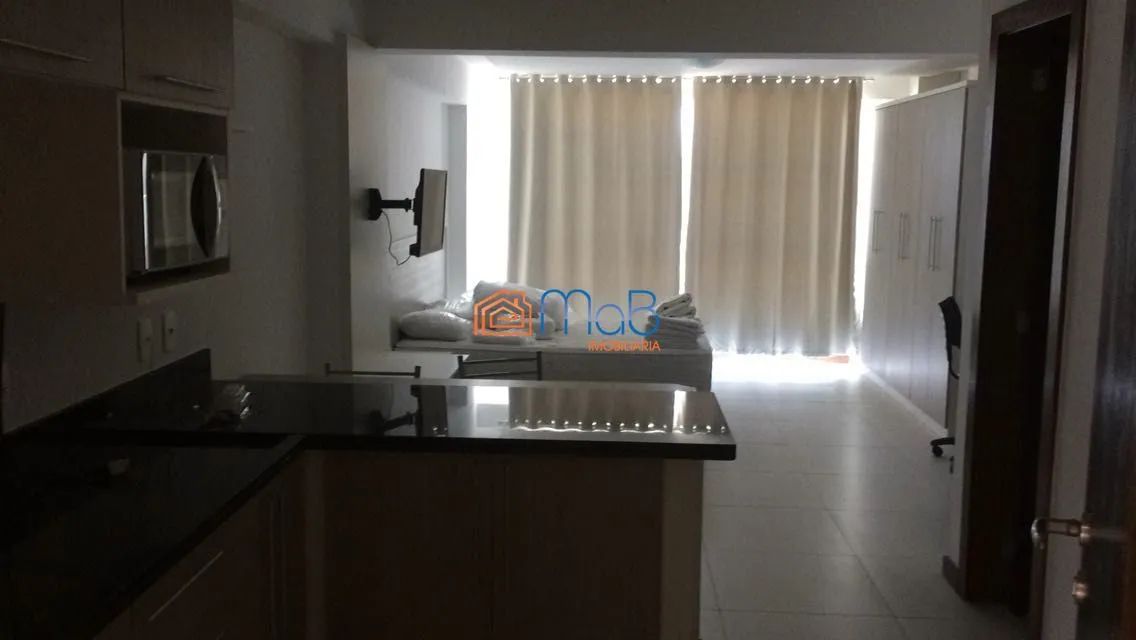 Flat vista mar, mobiliado, 60m da praia - Foto 4