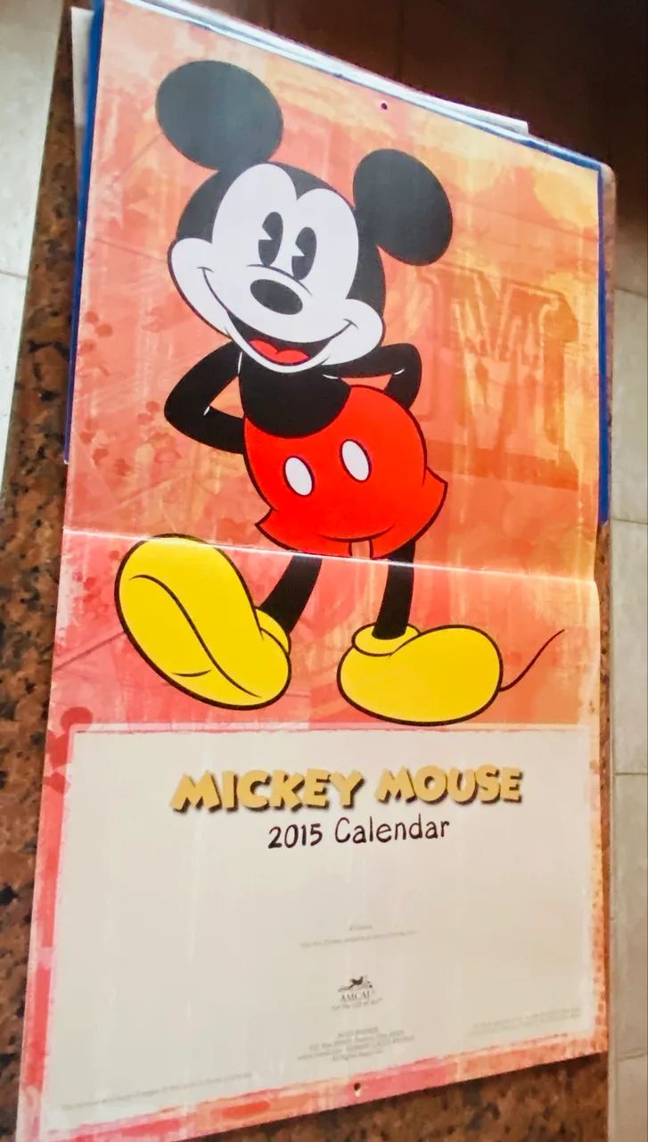 Calendário Disney  - Foto 3