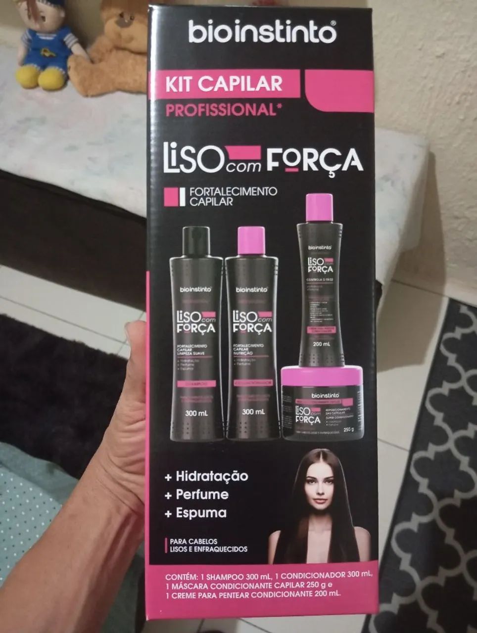 Kit shampoo 4 em 1 bio instinto  - Foto 3