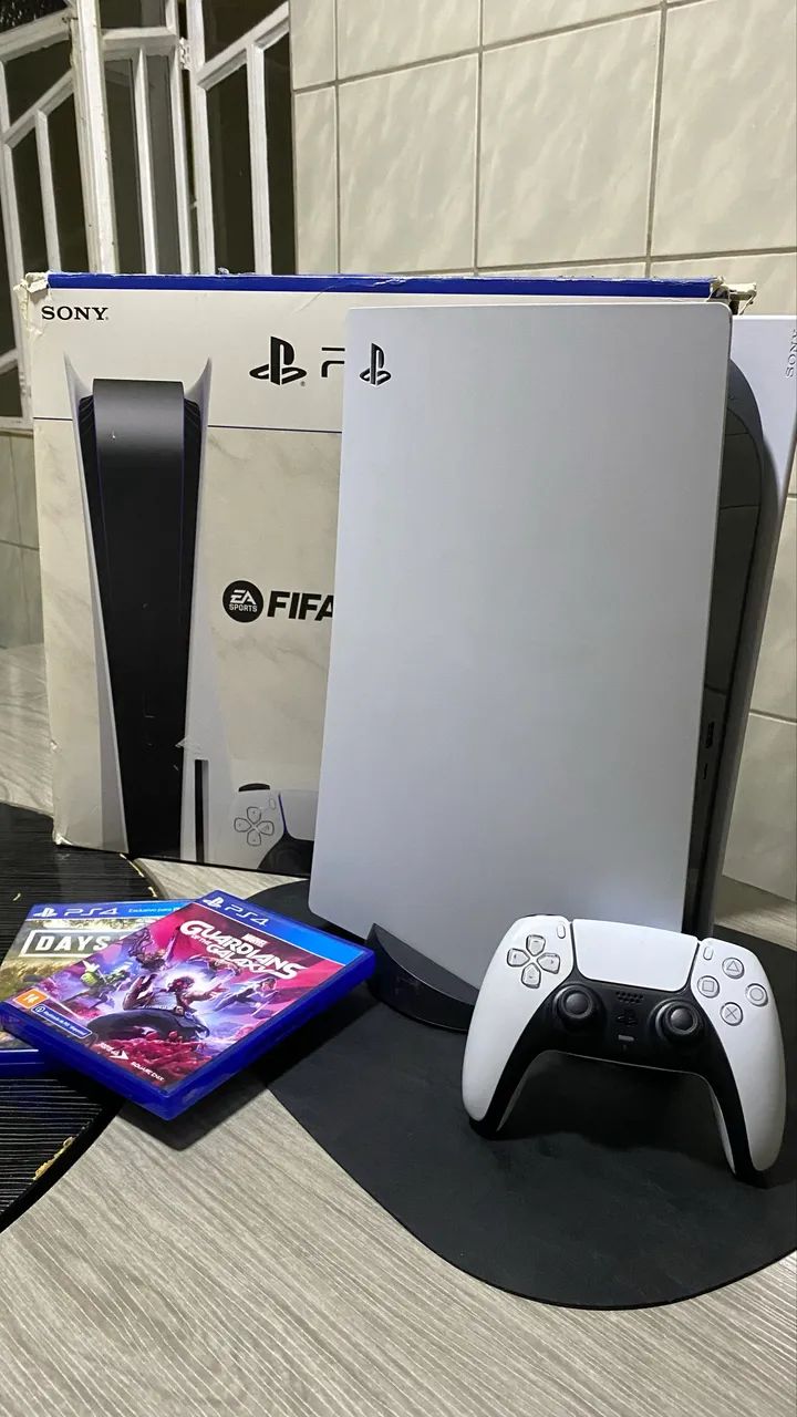 Ps5 + 2 jogo ( Vendo ou Troco Switch 2 )