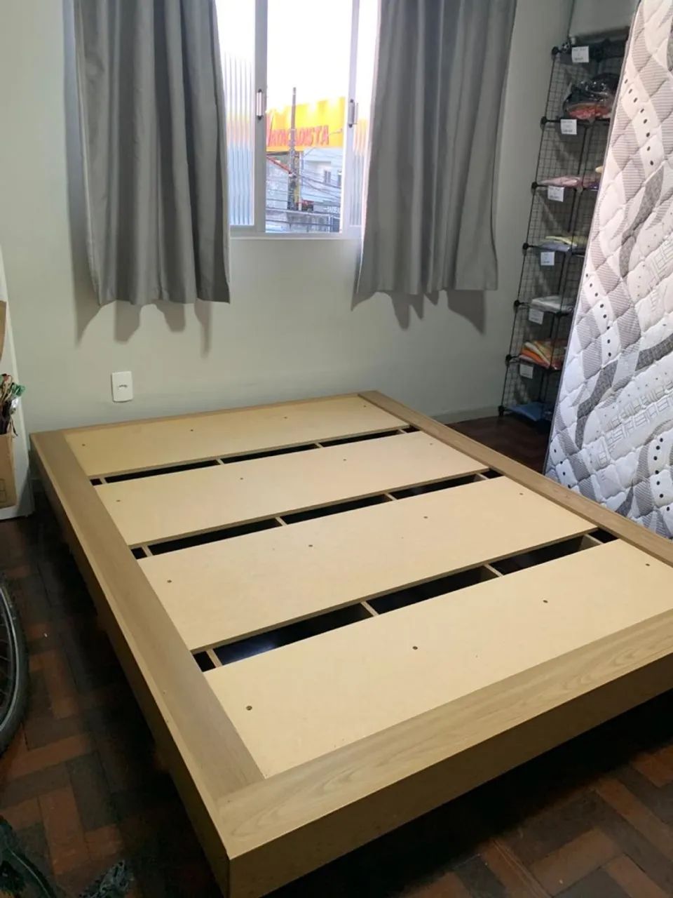 Cama + colchão casal - Itajaí/SC - Foto 4