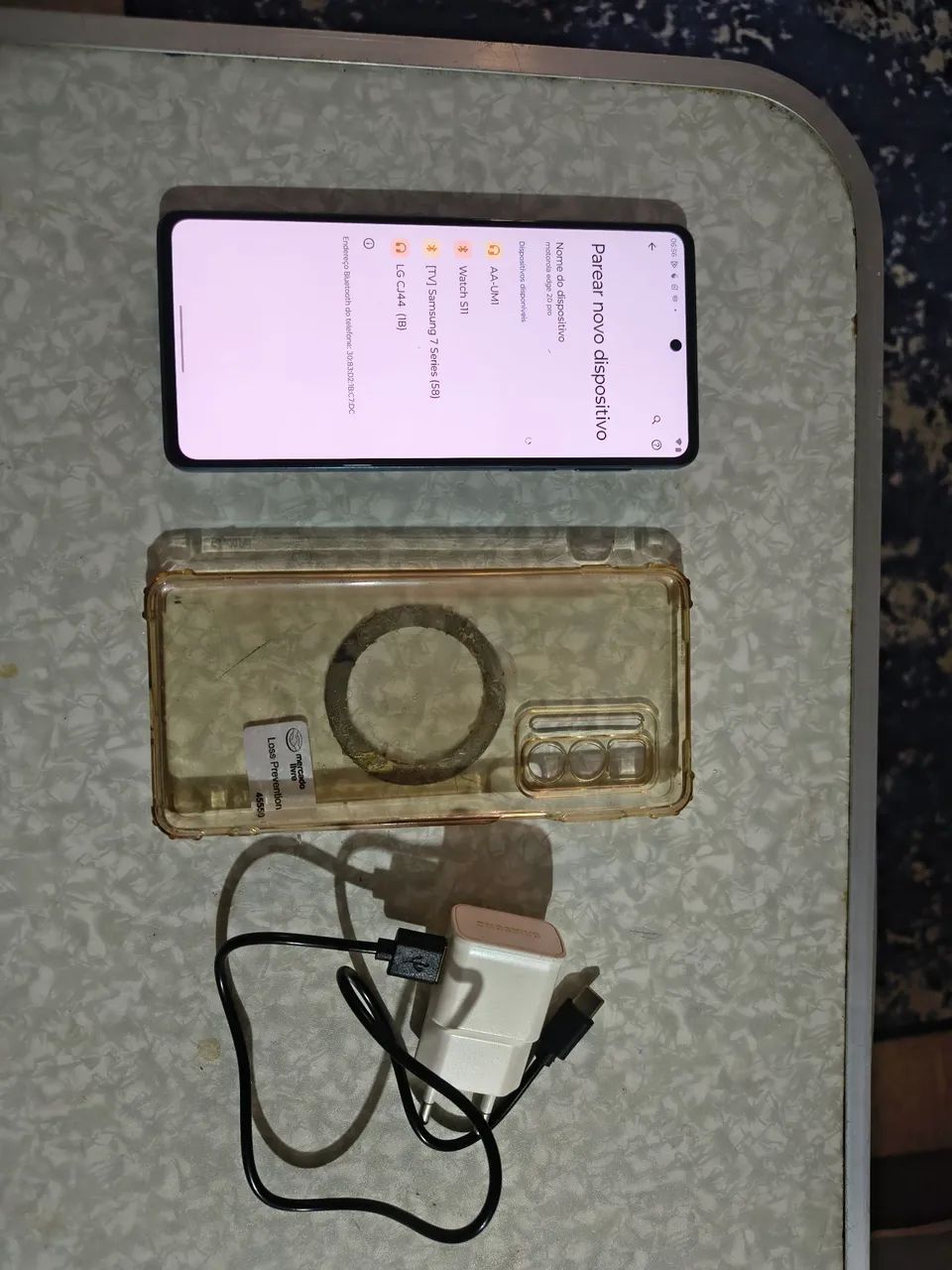 Celular Motorola é de 20 pro