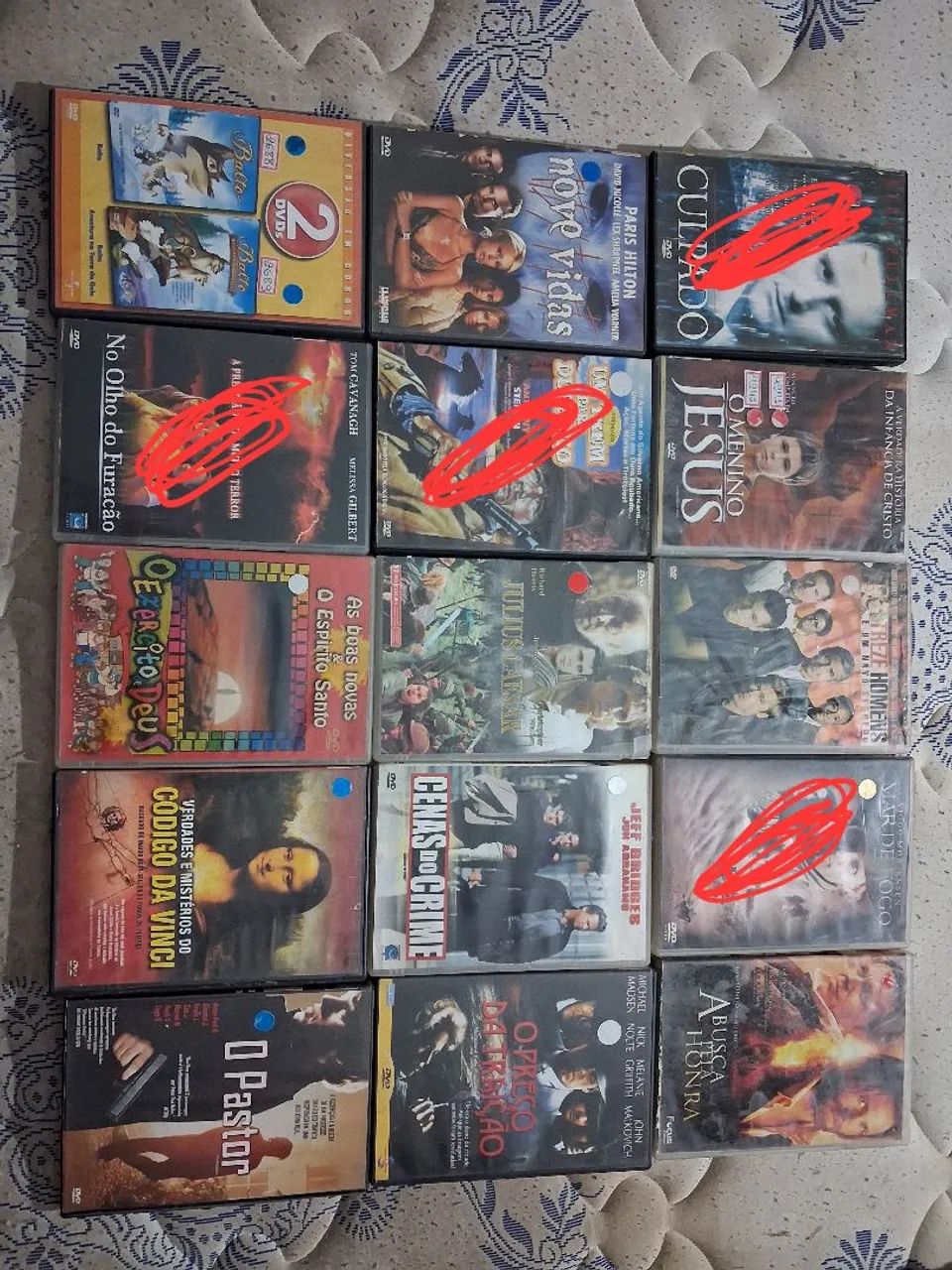 Kit de Dvds variados