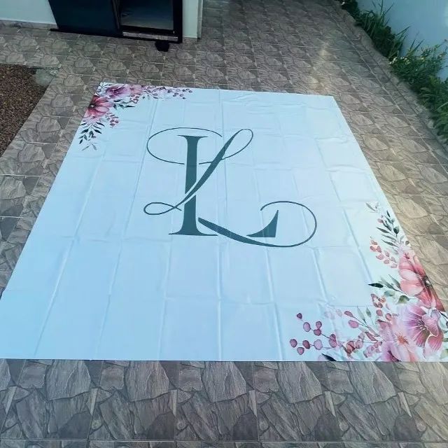 Lona Personalizada para Festa de 15 anos ou Casamento - Foto 6