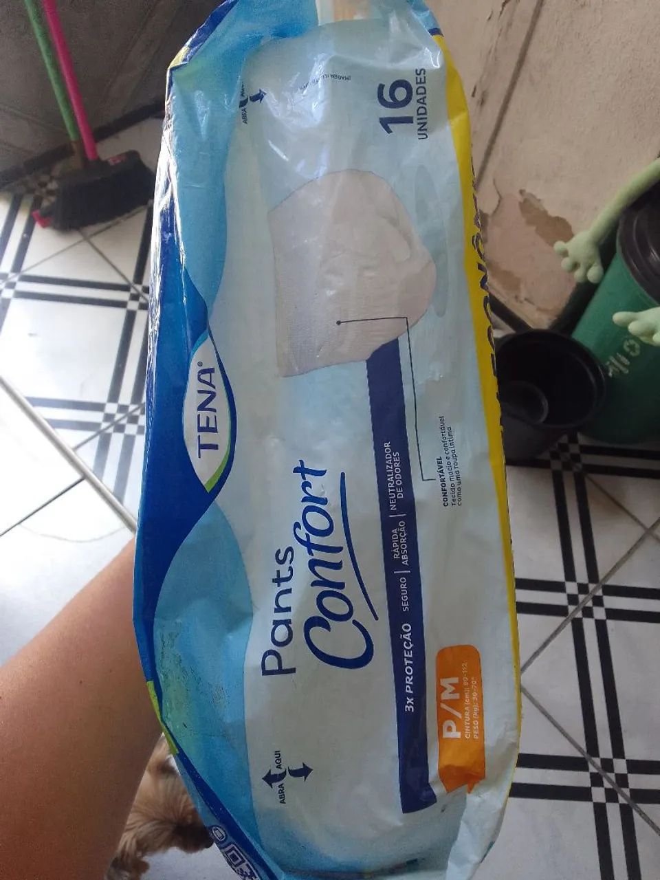 Fralda geriátrica  roupa íntima P/M - Foto 2