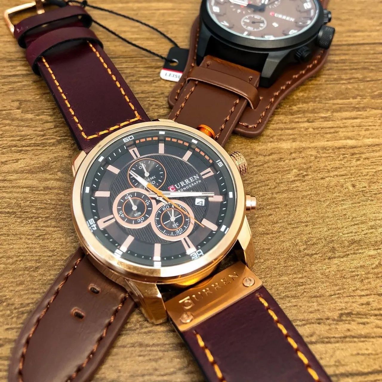 RELÓGIO ORIGINAL CURREN - Foto 4